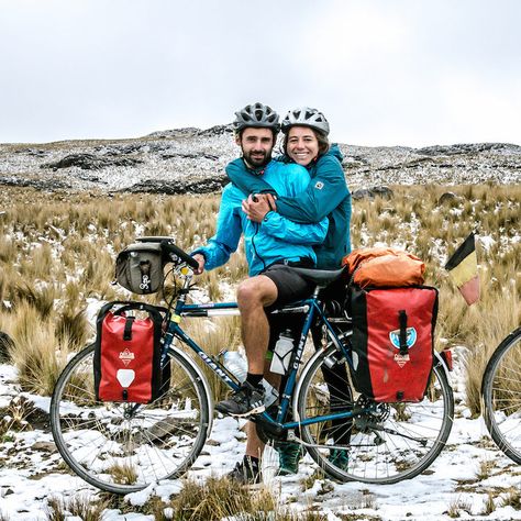 Adventure Bike Cycling, Bike Touring Packing, Bike Touring Gear, Bike Camper, 2024 Manifestations, Cycle Touring, Long Distance Cycling, Bike Adventure, Bicycle Camping