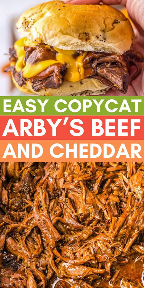 Crockpot Shredded Beef And Cheddar, Copycat Arby's Beef And Cheddar, Arbys Roast Beef Recipe Crock Pot, Beef N Cheddar Sandwich, Arby’s Roast Beef And Cheddar, Arby’s Beef And Cheddar, Arbys Beef And Cheddar Sliders, Beef And Cheddar Arby’s, Arby's Beef And Cheddar Recipe