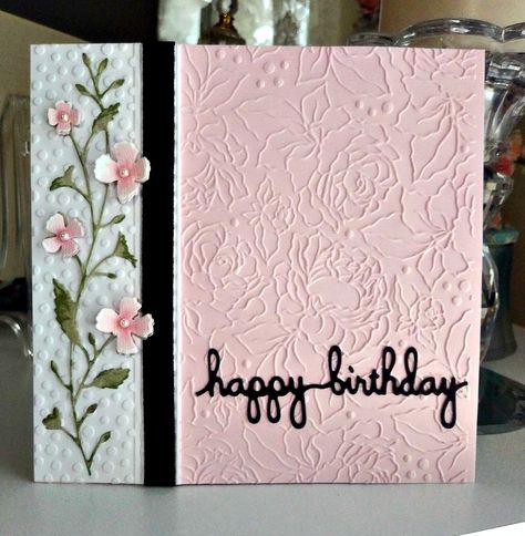 Butterfly Birthday Cards, Birthday Card Craft, Simple Birthday Cards, Hand Crafted Cards, Hand Made Greeting Cards, Birthday Scrapbook, Birthday Cards For Women, Elegant Birthday, Making Greeting Cards