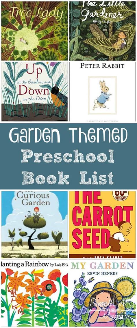 Garden Unit, Preschool Garden, Garden Activities, Summer Preschool, Spring Preschool, Creative Curriculum, Science Themes, School Garden, Preschool Books