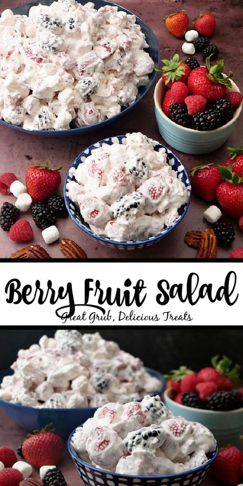 Summer Salads With Fruit, Fruit Salad Cool Whip, Frozen Fruit Salads, Fruit Salad Ingredients, Recipes With Cool Whip, Berry Fruit Salad, Cool Whip Desserts, Lime Desserts, Fruit Salad Easy