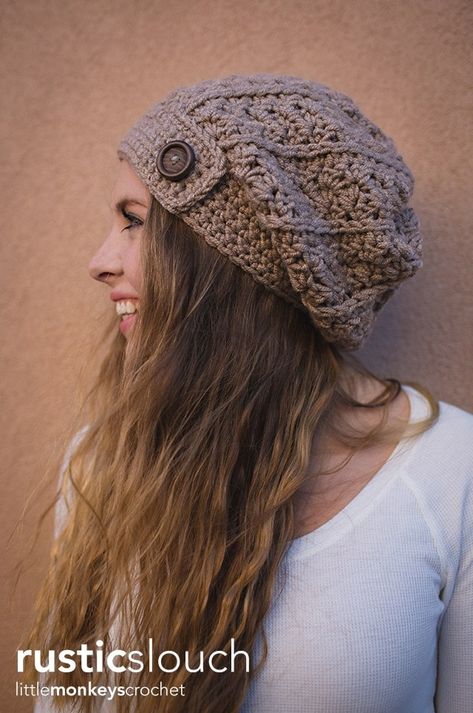 15 awesome crochet slouchy hat patterns - mallooknits.com Crochet Hat Pattern Free, Crochet Photography, Slouchy Hat Crochet Pattern, Pola Topi, Slouchy Hat Pattern, Simpul Makrame, Crochet Adult Hat, Crochet Slouchy Hat, Hat Patterns Free