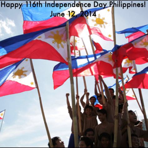 June 12, 1898 was the proclamation of the sovereignty and independence of the Philippines from #Spain's colonial rule. Spain was defeated at the mock Battle of Manila Bay during the Spanish-American War. Spain later ceded the Philippines to US in 1898 Treaty of Paris that ended the Spanish-American War. The US recognized Philippine independence on July 4, 1946 in the Treaty of Manila until August 4, 1964 when a law designated June 12 as the country’s Independence Day. #ProudToBePinoy Patriotism Philippines, Manila Bay, Treaty Of Paris, United States Flag, Happy Independence, Happy Independence Day, July 4, Beautiful Beaches, Manila