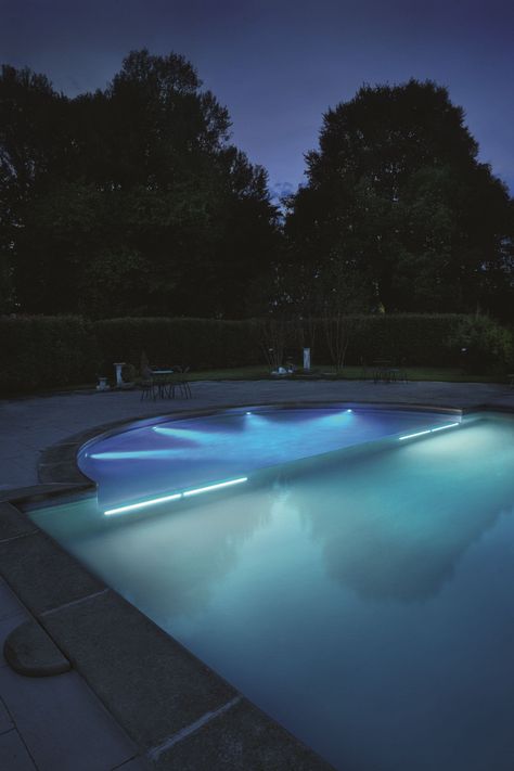 RIO SUB by L&L Luce&Light | Archello Above Ground Pool Lights, Inground Pool Lights, Underwater Pool Light, Garden Lighting Ideas, Lights Outside, Best Above Ground Pool, Swimming Pool Lights, Spa Lighting, Pool Water Features