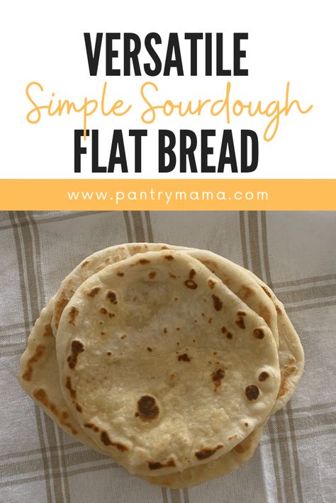 Sourdough Flat Bread Recipe, Sourdough Flat Bread, Sourdough Discard Pita Bread, Sourdough Pita Bread Recipe, Sourdough Pita Bread, Sourdough Tortillas Recipe, Sourdough Pita, Sourdough Flatbread, Sourdough Ideas