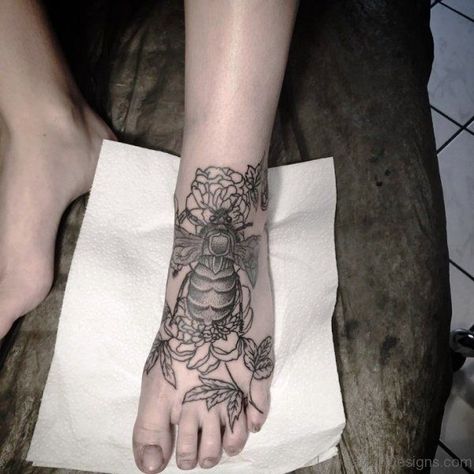 The foot is an excellent location for tattoos since it provides a decent area for an intricate design but also it can be easily covered on more formal occasions. There are numerous tattoo designs to pick from that look amazing on the foot and may symbolize something for you or make a strong statement. Full Foot Tattoos, Foot Tattoo Ideas, Foot Tattoo, Foot Tattoos, Intricate Design, Formal Occasion, Flower Tattoo, Tattoo Ideas, Tattoo Designs