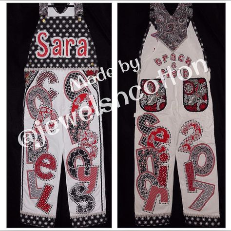 Senior Overalls Designed and Created At Jewels N Cotton Follow on Instagram and Facebook Senior Crowns, Homecoming Week, Senior Football, Senior Stuff, Senior Overalls, Homecoming Mums Diy, Homecoming Mums, Follow On Instagram, Tiaras And Crowns