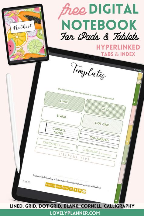 Free Digital Notebook Template Goodnotes, Hyperlinked Digital Notebook Free, Free Hyperlinked Notebook, Digital Notes Template Free, Free Digital Notebook Goodnotes, Free Goodnotes Notebook, Digital Notebook Free, Free Goodnotes Templates, Goodnotes 6