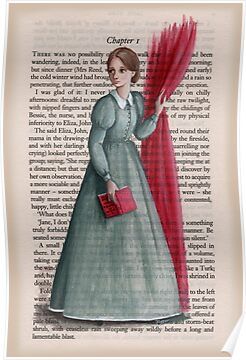 Jane Eyre - Charlotte Bronte Poster Sister Wallpaper, Bronte Sisters, Charlotte Bronte, Jane Eyre, World Of Books, Animation Design, Night Aesthetic, I Love Books, Jane Austen