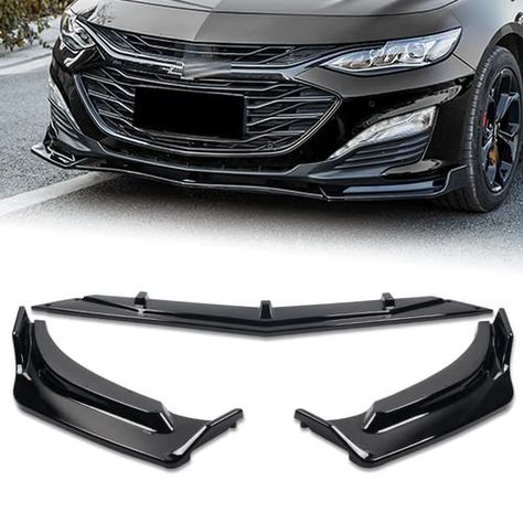 PRICES MAY VARY. Fitment - Fit for 2019 2020 2021 Chevy Malibu Design and Material - High Quality ABS material Package includes - three pieces front body bumper kit, comes with installation screws Brand new item and never installed before Guarantee - 30-day free return policy - if you have any question about products please feel free to contact us FITMENT:  Fit for� 2019 - 2021 Chevrolet Malibu    DESCRIPTION:   Brand new never used or installed High-Quality ABS material Painted Black  Great Upgr Chevy Malibu, Chevrolet Malibu, Black Vinyl, White Vinyl, Body Kit, Abs Material, Car Tires, Chevy, Car Parts And Accessories