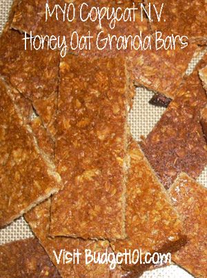 Homemade Crunchy Granola, Honey Granola Bars, Nature Valley Crunchy Granola Bars, Crunchy Granola Bars, Back To School Recipes, Honey Crunch, Nature Valley Granola, Honey Granola, School Recipes