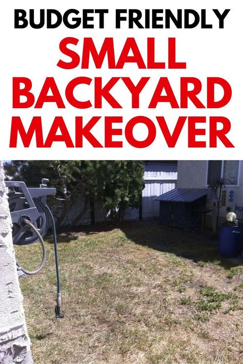 Small Backyard Makeover, Backyard Makeover On A Budget, Backyard Getaway, Cheap Garden, Garden Retreat, Gravel Patio, Makeover Before And After, Patio Planters, Garden Makeover