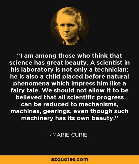 Women Science Quotes, Marie Curie Quotes, High School Science Teacher, Natural Philosophy, Science Quotes, Chemistry Lessons, Women Scientists, About Science, Group Project