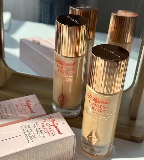 Charlotte Tilbury Holywood flawless filter #CharlotteTilbury #hollywoodfilter Charlotte Tilbury Flawless Filter Aesthetic, Charlotte Tilbury Flawless Filter, Hollywood Flawless Filter, Flawless Filter, Makeup Tips Foundation, Tinted Moisturizer, Makeup Vanity, Charlotte Tilbury, Simple Makeup