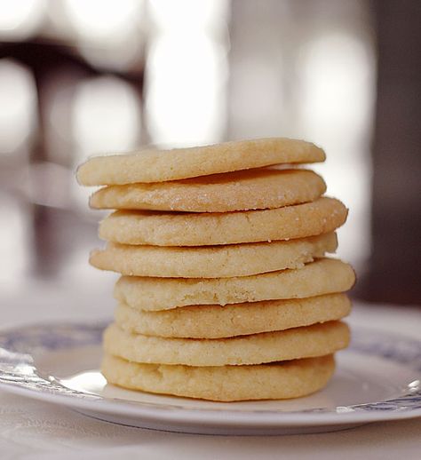 Eggless Sugar Cookies - these actually turned out pretty well, but I added about 1/2 cup more flour than called for... Egg Yolk Cookies, Eggless Sugar Cookies, Sugar Cookie Dough Recipe, Eggless Cookies, Eggless Desserts, Eggless Recipes, Eggless Baking, Cookie Dough Recipes, Egg Free Recipes