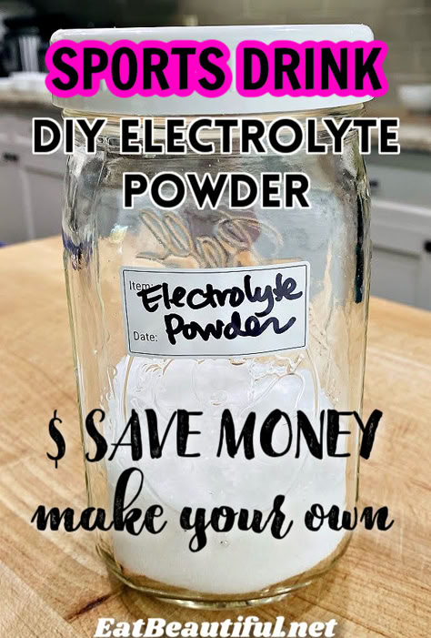 Diy Hydration Drink Powder, Diy Electrolyte Drink Recipes Sea Salt, Drink Powder Mixes, Home Made Pedialyte, Diy Mud Water Drink Recipe, Diy Liquid Iv, Diy Lmnt Electrolyte, Coconut Water Electrolyte Drink Recipe, Homemade Electrolytes For Adults