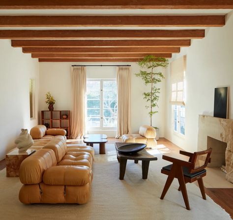 Spanish Revival Home, Aimee Song, Spanish Style Homes, Charlotte Perriand, Spanish Revival, Fashion Influencer, Pierre Jeanneret, Song Of Style, Los Angeles Homes