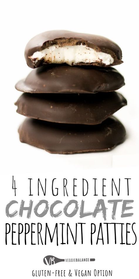 Vegan Christmas Desserts, Peppermint Patty Recipe, Homemade Peppermint Patties, Patty Recipe, Vegan Christmas Cookies, Cookies Gluten Free, Peppermint Patty, Vegan Christmas Recipes, Vegan Candies