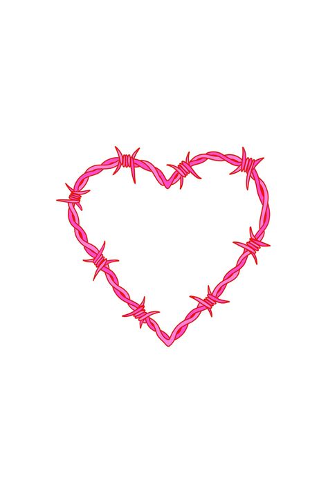 Heart Barbed Wire, Barbed Wire Heart, Inspo Tattoo, Valentine Tumbler, Wire Heart, Svg Heart, Heart Svg, Barbed Wire, Room Board