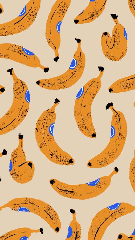 Wal Art, Fruit Art, Picture Collage, Wallpaper Wall, Art Collage, Aesthetic Iphone Wallpaper, Phone Backgrounds, Wall Collage, Bananas