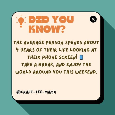 Fun Fact Friday
#FridayFacts #WeekendVibes #DigitalWellbeing #UnplugAndRecharge Facebook Engagement Posts, Fun Fact Friday, Engagement Posts, Friday Fun, Facebook Engagement, Fun Friday, Girls Group, Average Person, Travel Agent