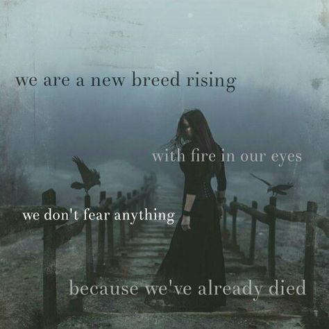 We are a new breed rising with fire in our eyes. We don't fear anything because we've already died. - redinkbooks Dialogue Prompts, The Boogeyman, Story Prompts, Writing Quotes, Do Not Fear, Poem Quotes, Story Writing, Story Inspiration, Book Inspiration