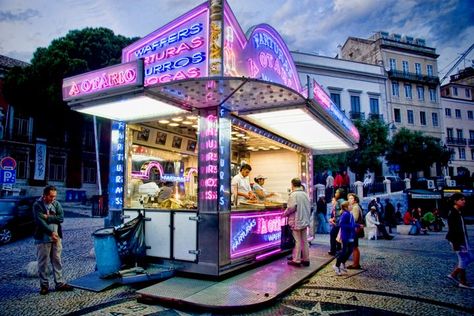 Food Stand Design, Personal Website Portfolio, Neon Food, Food Stall Design, David Smith, Stall Designs, Coffee Shop Design, World Images, Truck Design