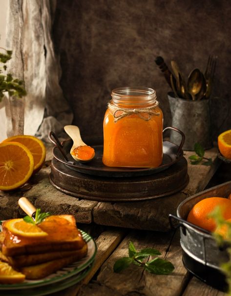 Halloween Food Photography, French Cottage Core, Food Decoration Ideas, Spreads And Dips, Food Photography Composition, Orange Jam, Vegetables Photography, Food Vintage, Lightroom Photo Editing