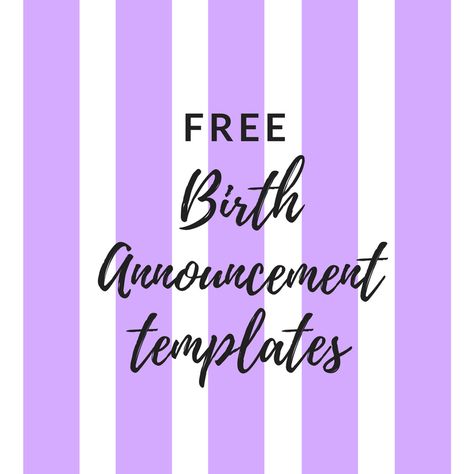 Birth Announcements Ideas, Birth Announcement Ideas Templates, Birth Stats Template Free Svg, Free Pregnancy Announcement Template, Birth Announcement Template Free, Diy Birth Announcement, Birth Stats Template, Unique Birth Announcement, Baby Birth Announcement Cards