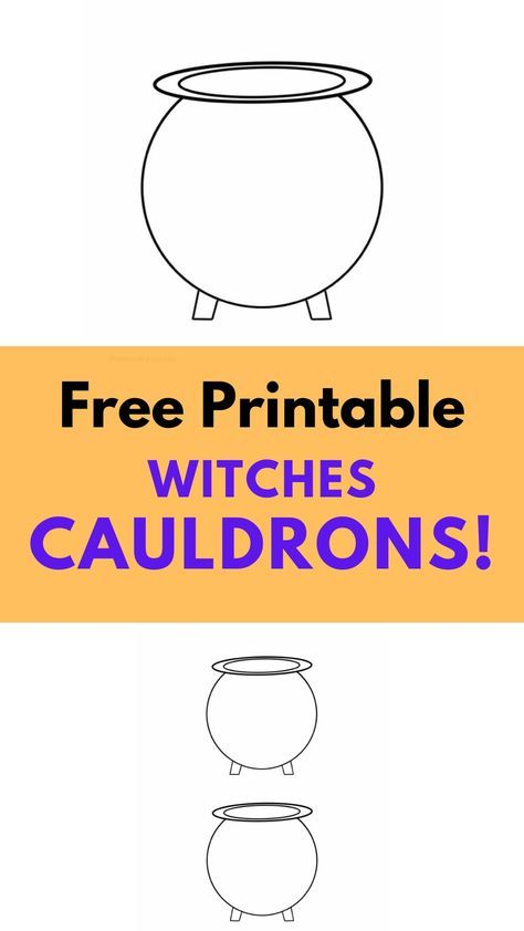 witches cauldron template Cauldron Coloring Page, Witch Calderon Diy, Cauldron Template Printable, Witch Cauldron Craft, Witch Calderon, Cauldron Template, Witches Couldren, Cauldron Printable, Witches Caldron