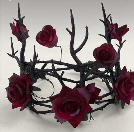 Mira Shards, Witch Headdress, Gothic Headdress, Neon Unicorn, Flowers Headpiece, Halloween Crown, Rosé Halloween, Gothic Crown, Gothic Flowers