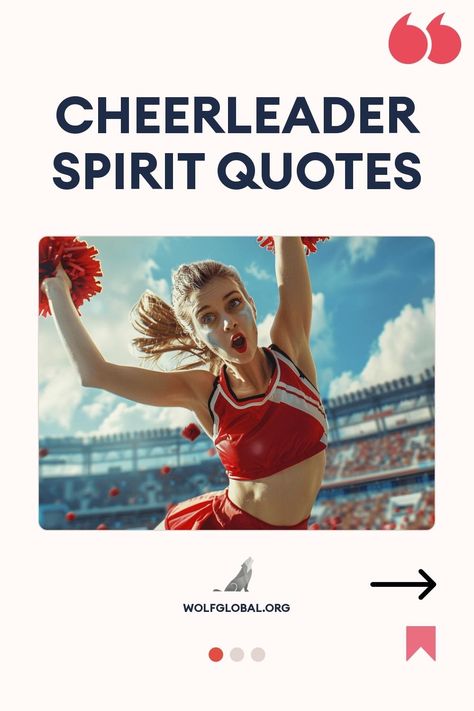 A cheerleader in mid-action with pom-poms, advocating for spirit quotes on a poster.
Inspirational cheerleading checklist with enthusiastic slogans and a "Get More" button, from wolfglobal.org.
Woman with laptop and graphics for Instagram engagement pod invite from WolfGlobal.org. Positive Cheer Quotes, Cheerleader Encouragement Quotes, Cheer Encouragement Quotes, Cheerleader Quotes Motivational, Words Of Encouragement For Cheerleaders, Motivational Quotes For Cheerleaders, Inspirational Cheer Quotes Motivation, Cheer Quotes Short, Cheer Inspirational Quotes