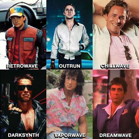 Synthwave 1989’s Instagram post: “Choose your fighter.. 👊 #synthwave #retrowave #outrun #chillwave #darksynth #vaporwave #dreamwave #popwave #newretrowave #80s #1980s…” Vaporwave Aesthetic Outfits, Vaporwave Outfit, 80s Streetwear, Choose Your Fighter, Dream Wave, New R, Instagram Grid, Vaporwave Aesthetic, Retro Waves