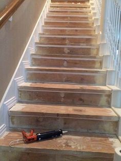 Stairs Renovation, Stair Makeover, Diy Staircase, Stairs Makeover, Staircase Remodel, Staircase Makeover, Stair Remodel, Basement Stairs, Diy Stairs