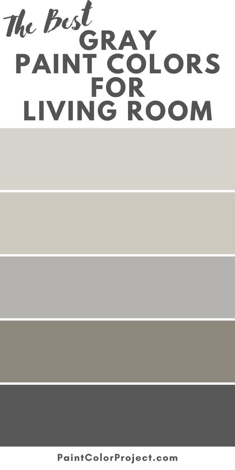 Are you looking for the best gray paint colors for living room? Take a look at our comprehensive list to find the best gray shades on the market. Grey Colors For Living Room, Gray Paint Colors For Living Room, Grey Paint Living Room Ideas, Gray Walls Living Room, Light Grey Painted Walls, Gray Living Room Paint Colors, Best Gray Paint Colors, Dark Gray Paint Colors, Grey Paint Living Room