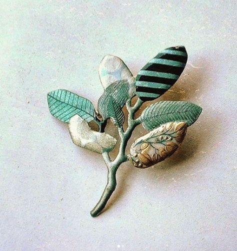 Found Object Jewelry, Silver Gold Jewelry, Fiber Jewelry, Porcelain Jewelry, Textile Jewelry, Art Clay, Clay Flowers, Themed Jewelry, Brooches Handmade