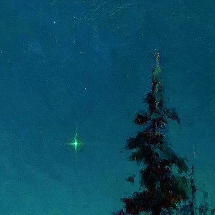 Art History Gallery on Instagram: "Sydney Laurence (1865–1940): The North Star, 1920s, oil on canvas, 20 x 16 cm ⭐ ⭐ ❤️ Best of Painters.Paintings - 2022 ❤️ ⭐ ⭐ Sydney Laurence was an American Romantic landscape painter and is widely considered one of Alaska's most important historical artists, who was the first professionally trained artist to make Alaska his home. Laurence painted a variety of Alaskan scenes in his long and prolific career, among them sailing ships and steamships in Alaskan Dark Alaska Aesthetic, North Star Painting, Alaskan Aesthetic, North Star Aesthetic, Krista Core, Winter Painting Wallpaper, Winter Aesthetic Art, Painting Ideas On Canvas Landscapes, Winter Night Painting