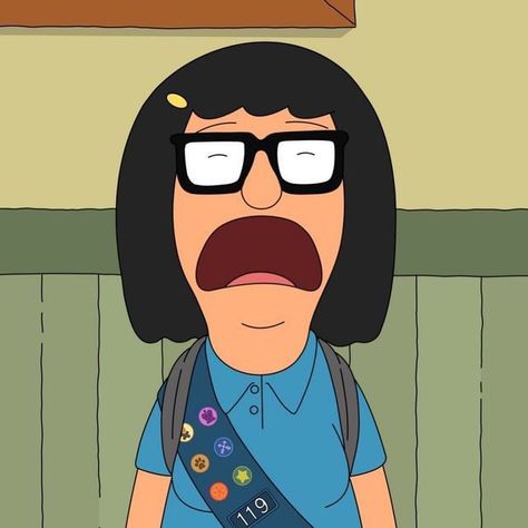 Tina Belcher Profile Pic, Tina Belcher Icon, Tina Belcher Pfp, Tina Belcher Aesthetic, Tina From Bobs Burgers, Tina Bobs Burgers, Chibi Practice, Bob's Burgers Tina, Burgers Quotes