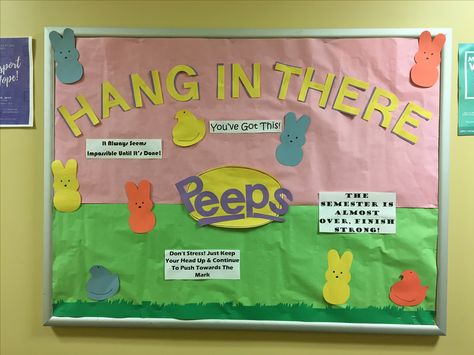 RA Spring Bulletin Board - Motivation Behavior Bulletin Boards, Camping Bulletin Boards, Res Life Bulletin Boards, Book Bulletin Board, February Bulletin Boards, Health Bulletin Boards, October Bulletin Boards, Office Bulletin Boards, Kindness Bulletin Board