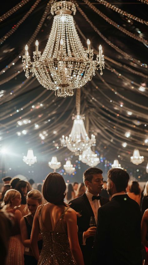 Elegant Evening Gala: A sophisticated crowd mingles under glittering chandeliers at a posh evening gala filled with elegance. #elegant #evening #gala #chandeliers #sophisticated #aiart #aiphoto #stockcake ⬇️ Download and 📝 Prompt 👉 https://ayr.app/l/DSnr Gala Venue Aesthetic, Gala Night Aesthetic, Gala Ball Aesthetic, Fundraiser Gala Aesthetic, Fancy Ball Aesthetic, Christmas Gala Aesthetic, Rich Event Aesthetic, Prom Aestethic, Big Band Aesthetic