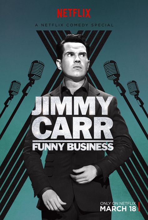 Jimmy Carr: Funny Business (2016) #Netflix 11.4.2016 Jimmy Carr, Stand Up Show, Funny One Liners, Film Watch, Seth Meyers, Movies Worth Watching, Business Video, Business Checks, Creative Poster Design