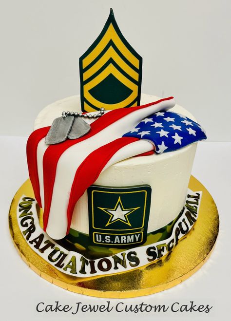 Veteran Birthday Cake, Army Grooms Cake, Army Promotion Party Ideas, Army Promotion Cake, Army Retirement Party Ideas, Army Retirement Cake, Army Themed Cake, Military Retirement Cake, Promotion Cake