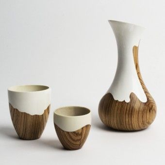 Beautiful "Contra Vessels" by Bem Robinson. Assiette Design, Entry Design, Deco Nature, Keramik Design, Design Competitions, Ceramic Design, Design Milk, Objects Design, Wood Design