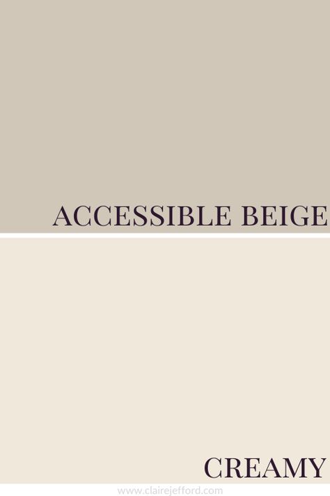 Absolute Beige Sherwin Williams, Two Tone Beige Walls, Khaki Trim White Walls, Cream Walls With Beige Trim, Sw Creamy Color Palette, Home Office Cream Walls, Cream Tan Paint Colors, True Beige Paint Color, Cream Walls Beige Trim