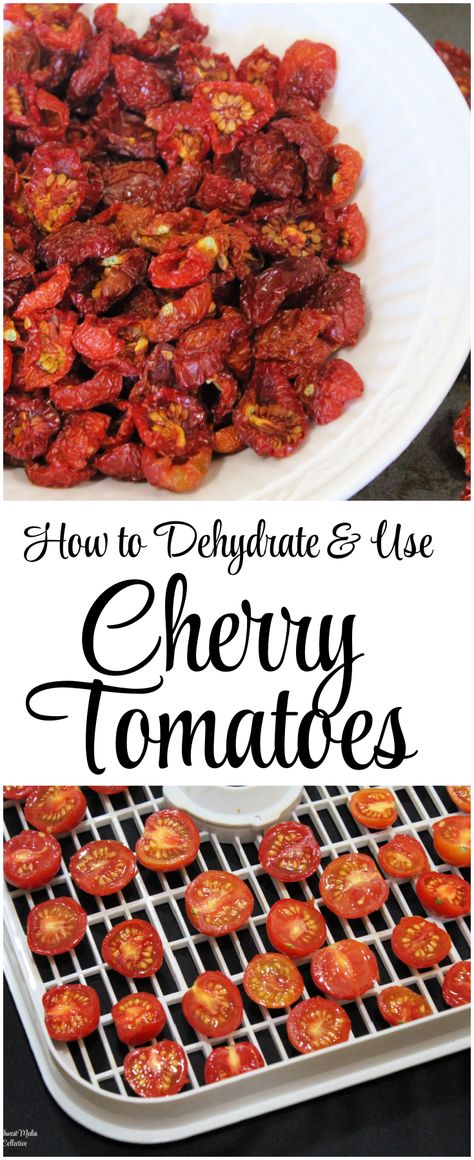 How To Use Dehydrated Tomatoes, Drying Cherry Tomatoes In Dehydrator, Dehydrator Cherry Tomatoes, How To Dry Tomatoes In Dehydrator, Canning Dehydrated Tomatoes, Processing Cherry Tomatoes, Dehydrate Tomatoes In Dehydrator, Dehydrating Cherry Tomatoes In Dehydrator, Roasted Tomato Canning Recipes