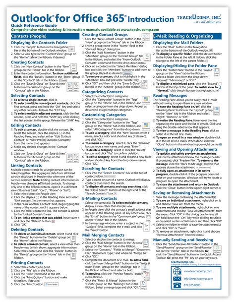 When you have quick questions and need step-by-step instructions, our Quick Reference Guides are the answer! Check out our brand new Outlook for Office 365 guide, available now. Outlook Hacks, Office 365 Education, Microsoft Word Lessons, Outlook 365, Excel Cheat Sheet, Business Writing Skills, Onenote Template, Work Hack, Excel Hacks