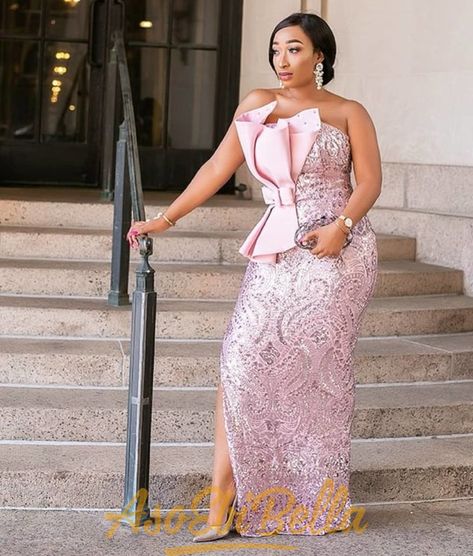 AsoEbiBella.com presents – The Latest Aso Ebi Styles -Vol. 280 | BellaNaija Aso Ebi Lace, Aso Ebi Lace Styles, African Wedding Attire, African Lace Styles, Second Wedding, Lace Gown Styles, African Dresses Modern, Afrikaanse Mode, Lace Dress Styles