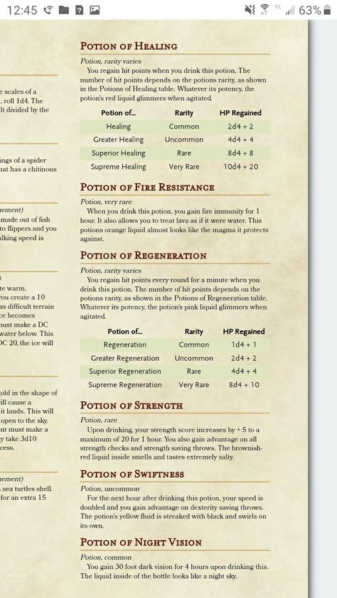 Dnd Potion Recipes, Dnd Healing Items, Dnd Healing Potion, Dnd Minecraft, Witcher Dnd, Dnd Potions, Potion Brewing, Homebrew Items, Healing Potion