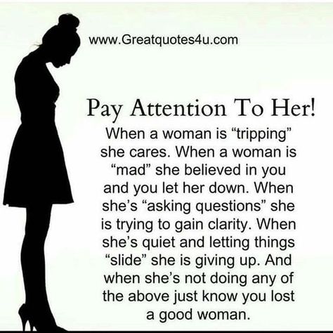 When a woman is......Pay Attention....... Silent Quotes, Good Woman Quotes, Quotes About Moving On, Amazing Quotes, True Words, Woman Quotes, Great Quotes, The Words, True Quotes