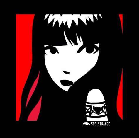 Profile pics Emily The Strange Icon, Goth Cartoon, Cultura Punk, Emily The Strange, Ragamuffin, Cartoon Profile Pics, Icon Pfp, Discord Server, Grunge Aesthetic